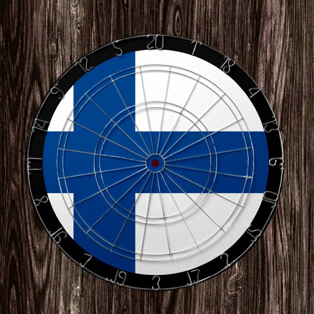 Tabla Dardos Finlândia Flag Dartboard & Finlandês / conselho de (Criador carregado)