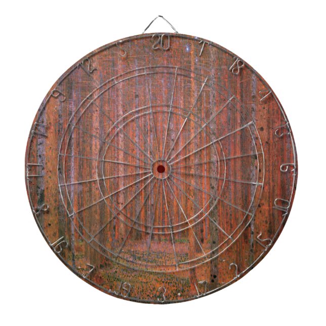 Tabla Dardos Fir Tree Forest (por Gustav Klimt) (Frente)