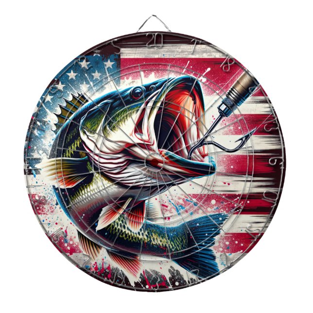 Tabla Dardos Fishing Dart Board  (Frente)