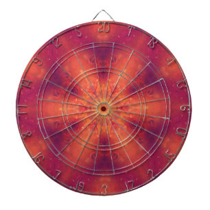 Tabla Dardos Flaming Fiery Phoenix Burning Snowflake