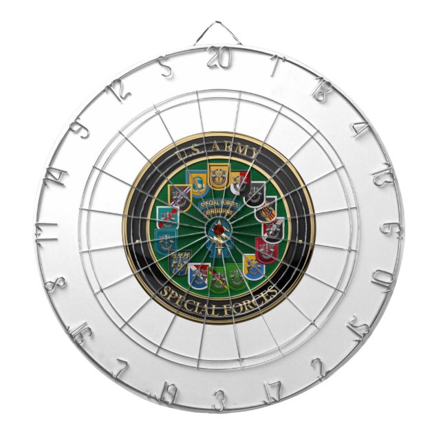 Tabla Dardos Flash de forças especiais (Frente)
