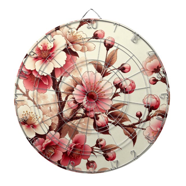 Tabla Dardos Flor de Cerejeira (Frente)