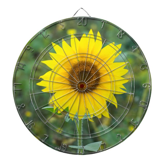 Tabla Dardos Flor de girassol (Frente)