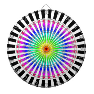 Tabla Dardos Flor hipnótico