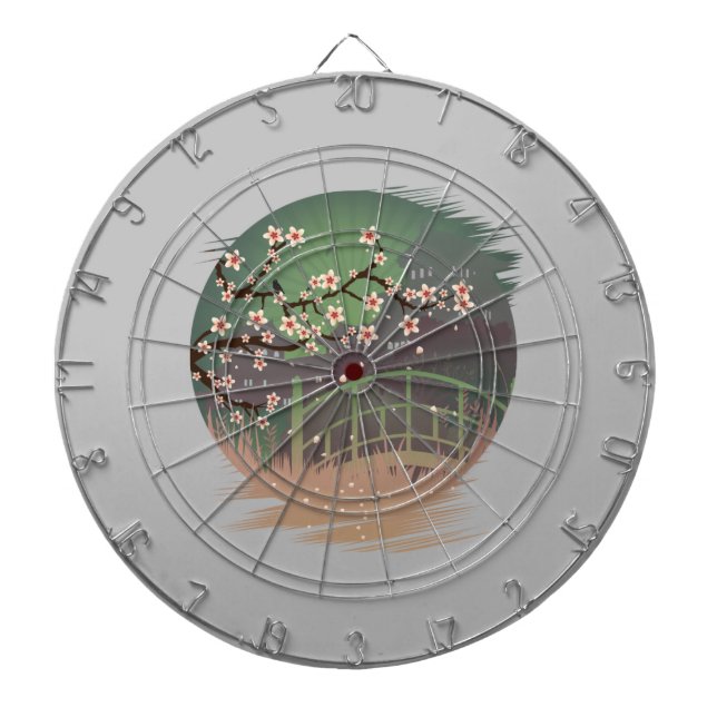 Tabla Dardos Flor Sundown (Frente)