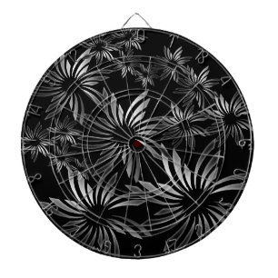 Tabla Dardos Flores de prata