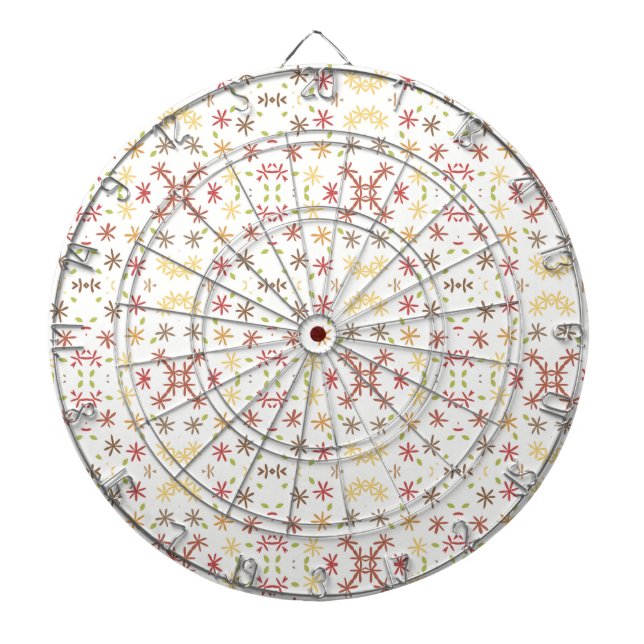 Tabla Dardos Flores Selvagens no Jardim (Frente)