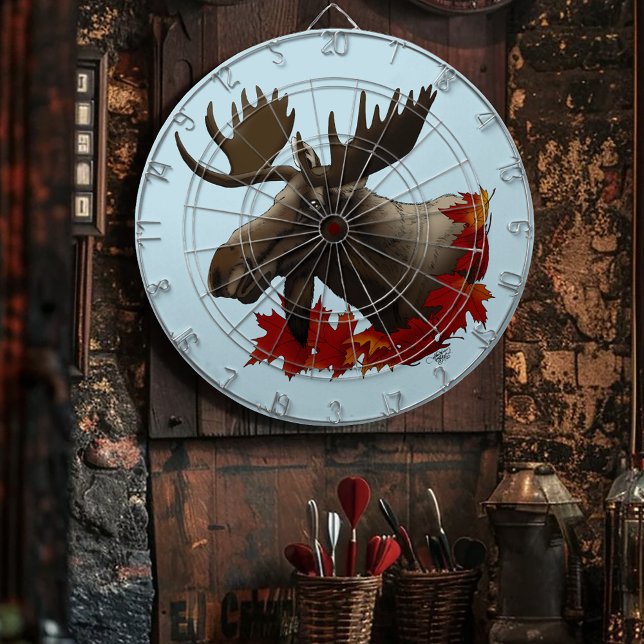 Tabla Dardos Folhas de Maçã Vermelha (Criador carregado)