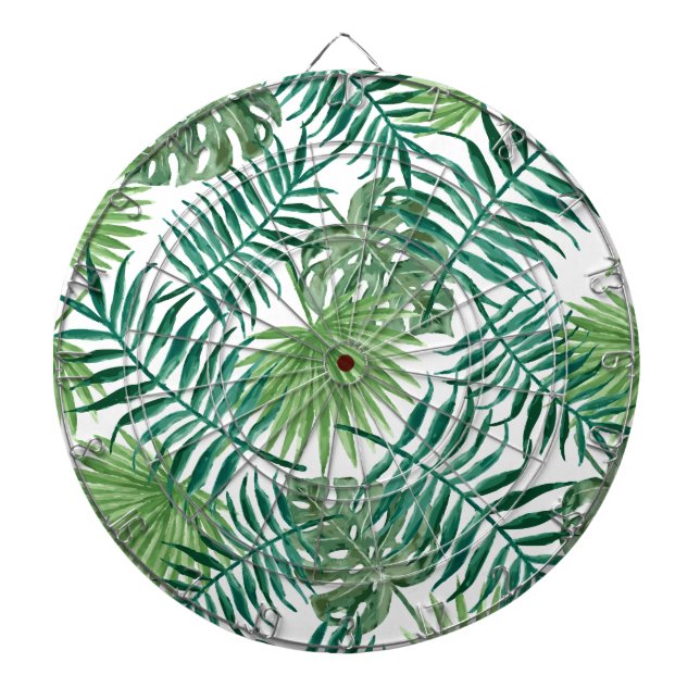 Tabla Dardos Folhas Tropicais (Frente)