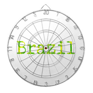 Tabla Dardos Fonte verde e amarela do Brasil