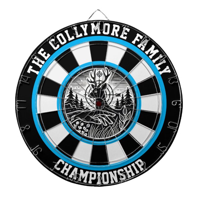 Tabla Dardos Forest Deer Target Wall Art (Frente)