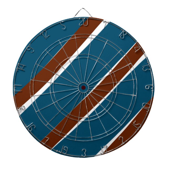 Tabla Dardos Forma de curva púrpura design (Frente)