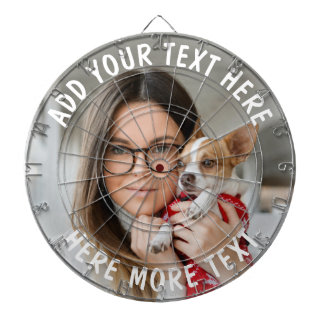 Tabla Dardos Foto e Texto ou Nome Personalizado