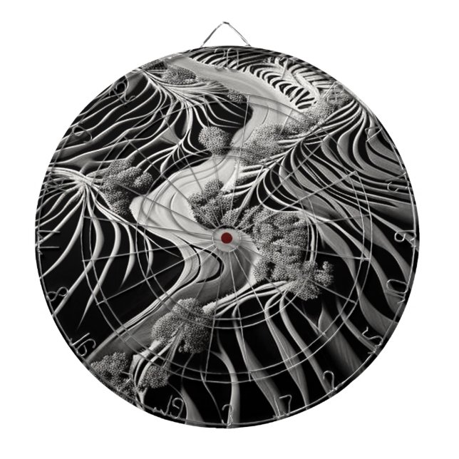 Tabla Dardos Fractal Flow (Frente)
