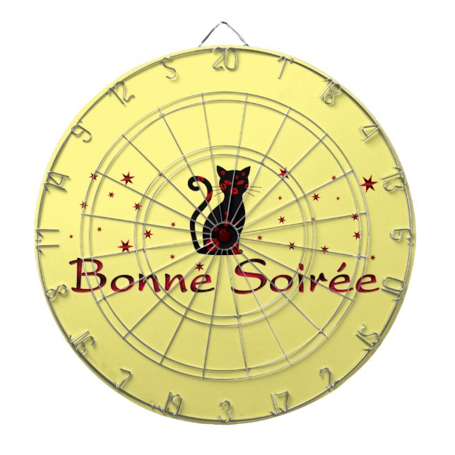 Tabla Dardos Francês:Bonne Soiree Dart Board (Frente)