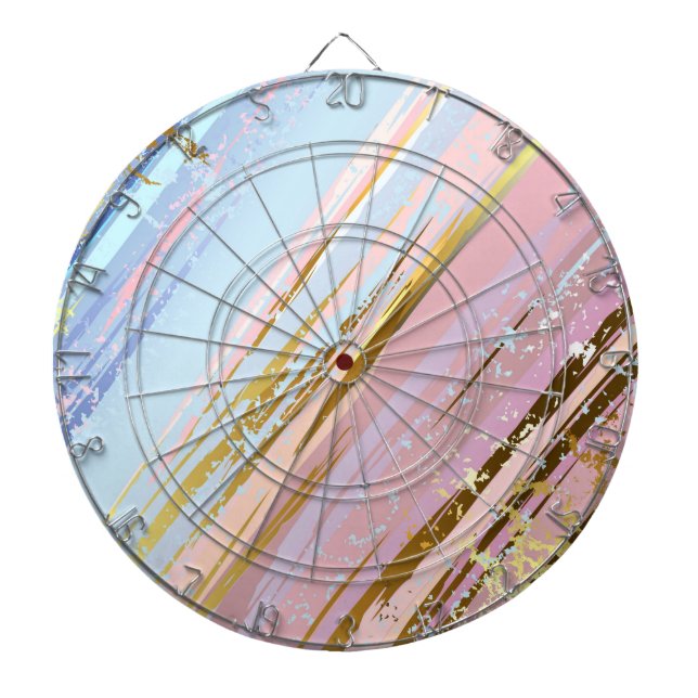 Tabla Dardos Fundo Rosa Texturizado (Frente)