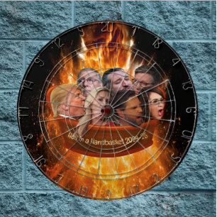 Tabla Dardos Funny MAGA Republican Hell in a Handbasket 2024-25