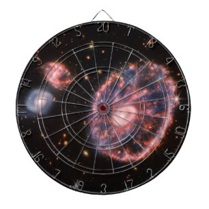 Tabla Dardos Galáxia do Círculo Cartwheel, Telescópio Espacial