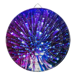 Tabla Dardos Galáxia do Espaço de Illusão Óptica Trippy Psyched