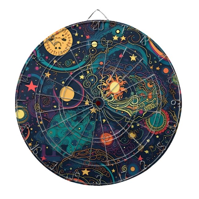 Tabla Dardos Galaxy Art Dartboard (Frente)