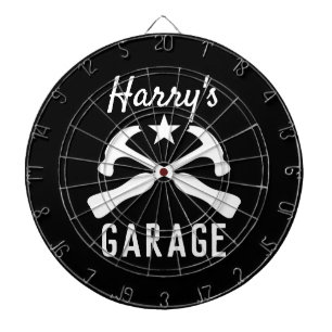 Tabla Dardos Garagem de carro personalizada ou conselho de dard