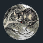 Tabla Dardos Gato de Cheshire Alice no País das Maravilhas Clás<br><div class="desc">Este é o clássico Gato de Cheshire, um personagem de Aventuras de Alice no País das Maravilhas sentado em sua árvore. Esta imagem aprimorada é baseada na imagem original do Gato de Cheshire de Alice no País das Maravilhas de Tenniel, do livro original da série Aventuras de Alice no País...</div>