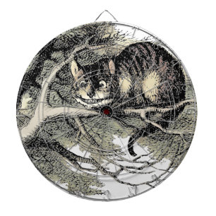 Tabla Dardos Gato de Cheshire Alice no País das Maravilhas Clás