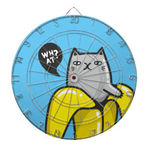 Tabla Dardos Gato na banana