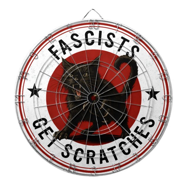 Tabla Dardos Gatos Contra Fascistas (Frente)