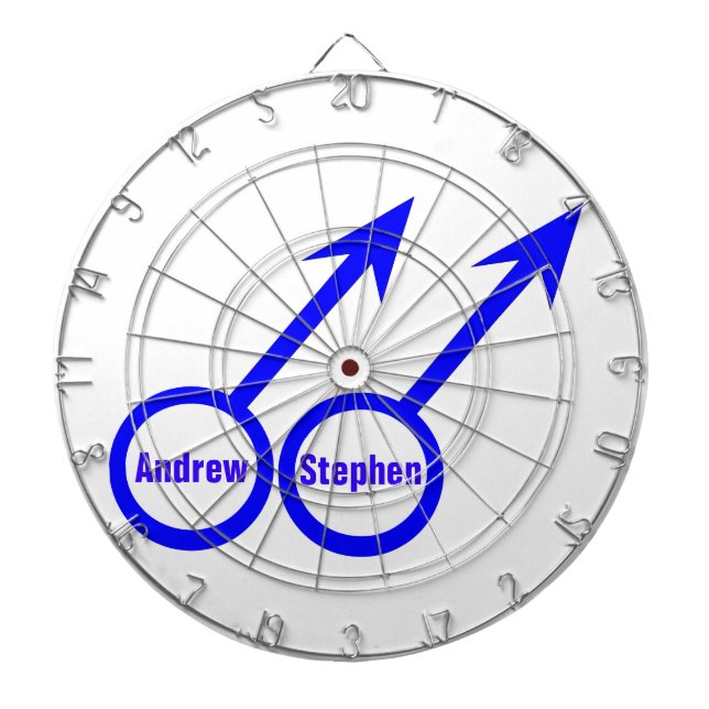 Tabla Dardos Gay lança prancheta personalizável (Frente)