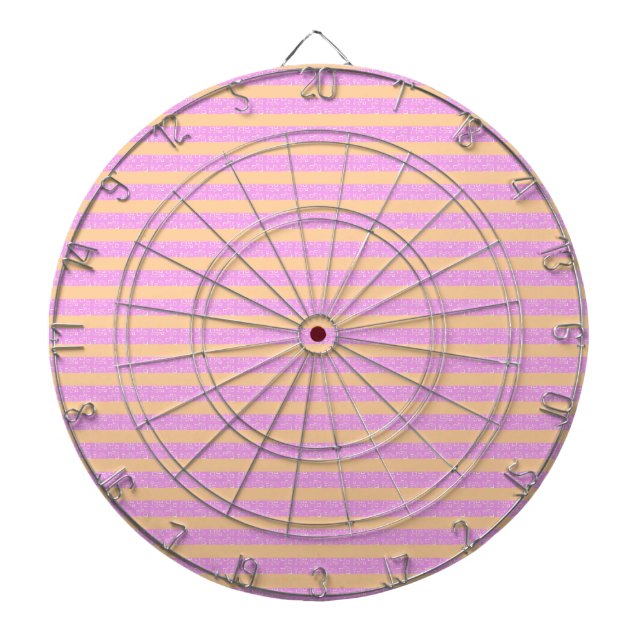 Tabla Dardos Geométrico Rosa  (Frente)