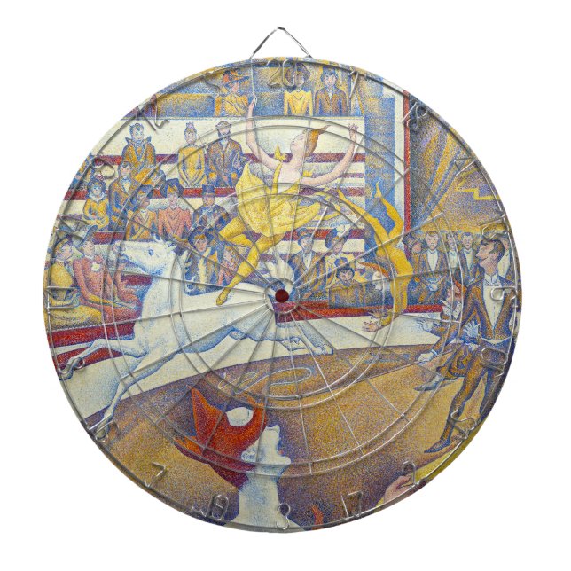 Tabla Dardos Georges Seurat - O Circo (Frente)