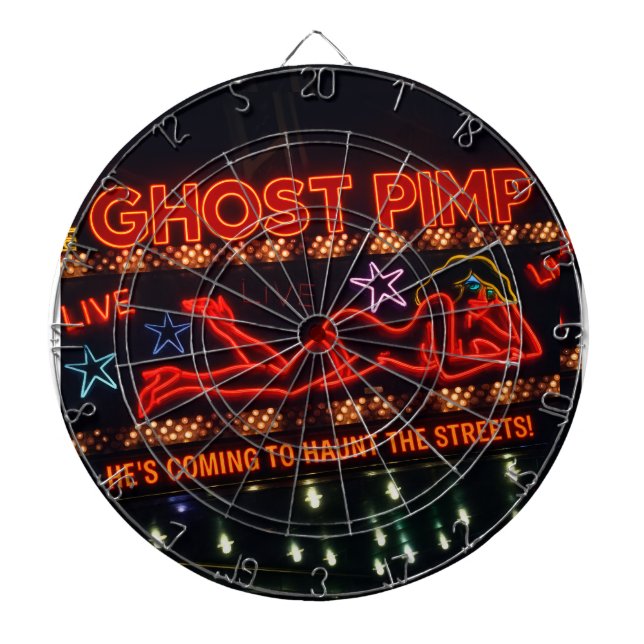Tabla Dardos Ghost Pimp Dartboard (Frente)