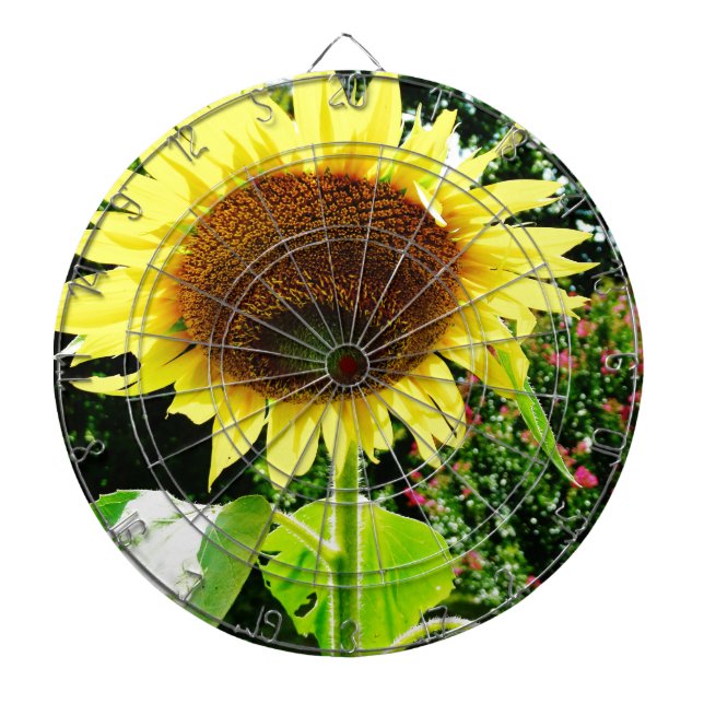 Tabla Dardos Girassol amarelo grande (Frente)