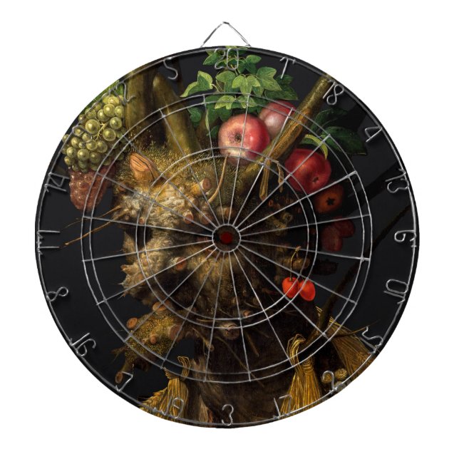 Tabla Dardos Giuseppe Arcimboldo - Quatro Assentos numa Cabeça (Frente)