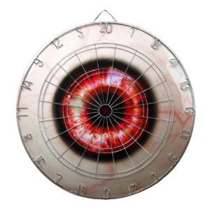 Tabla Dardos Globo ocular assustador