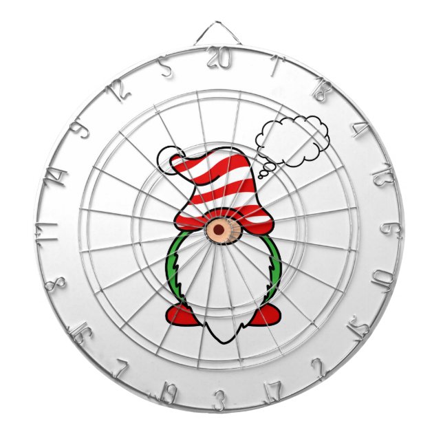 Tabla Dardos Gnomo Pensou Em Bubble (Frente)