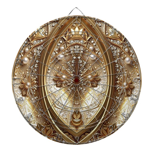 Tabla Dardos Golden Ornate Dartboard (Frente)