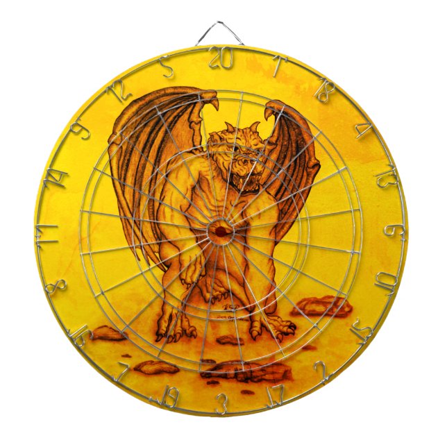 Tabla Dardos Golem Gargoyle (Frente)