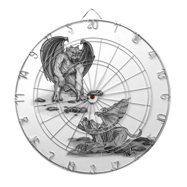 Tabla Dardos Golem Gargoyle (Frente)