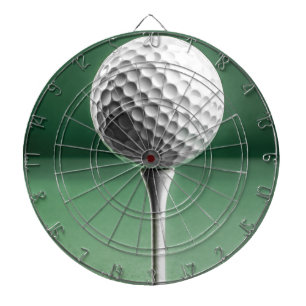 Tabla Dardos Golf Ball em Tee
