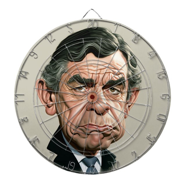 Tabla Dardos Gordon Brown Dartboard (Frente)