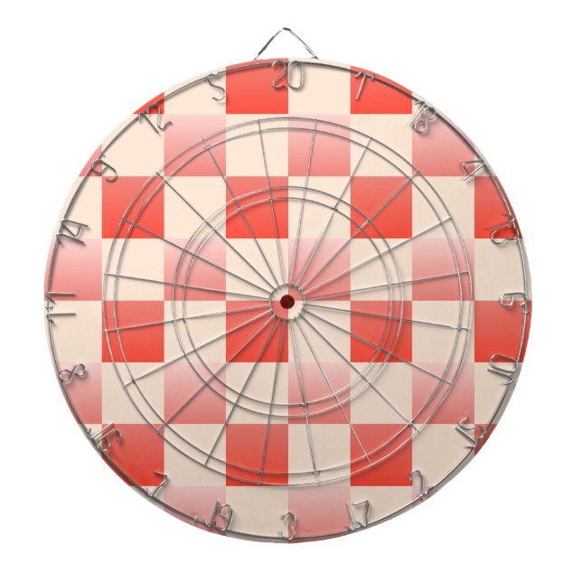 Tabla Dardos Gradiente de Pêssego Coral Verificado (Frente)
