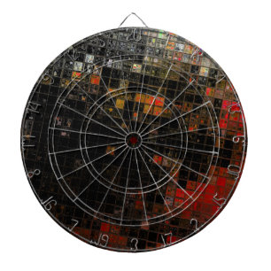 Tabla Dardos Gráficos de texturas do mosaico de arte