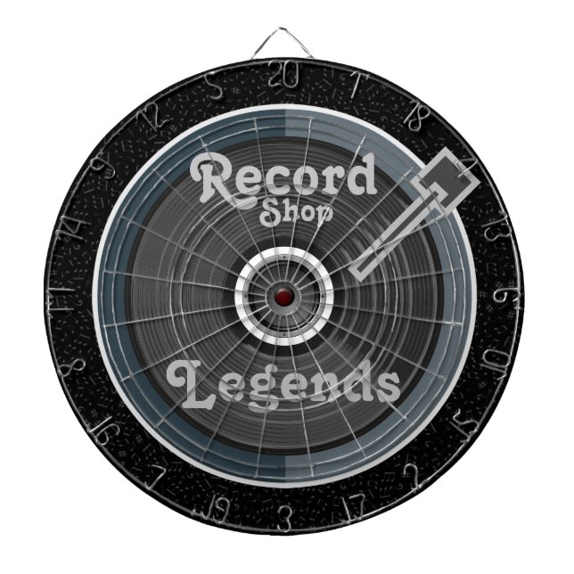 Tabla Dardos Gravar Legendas de Compro de Música Decor Dartboar (Frente)
