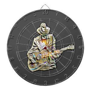 Tabla Dardos Guitar Blues Mann - Sinta isso