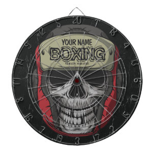 Tabla Dardos Gym de Boxer Personalizado do Skeleton Boxer 