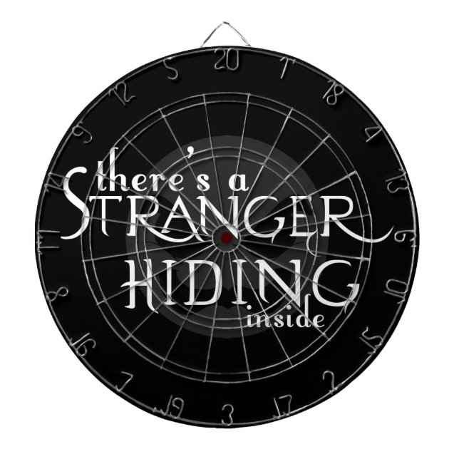 Tabla Dardos Há um estranho (Frente)