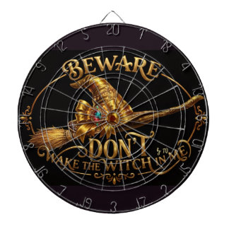 Tabla Dardos Halloween Hexen Spruch