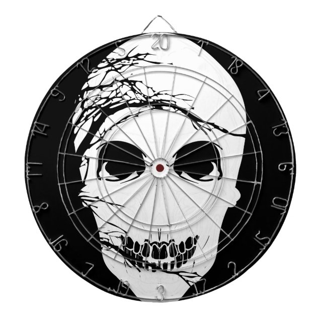 Tabla Dardos Halloween Skull (Frente)